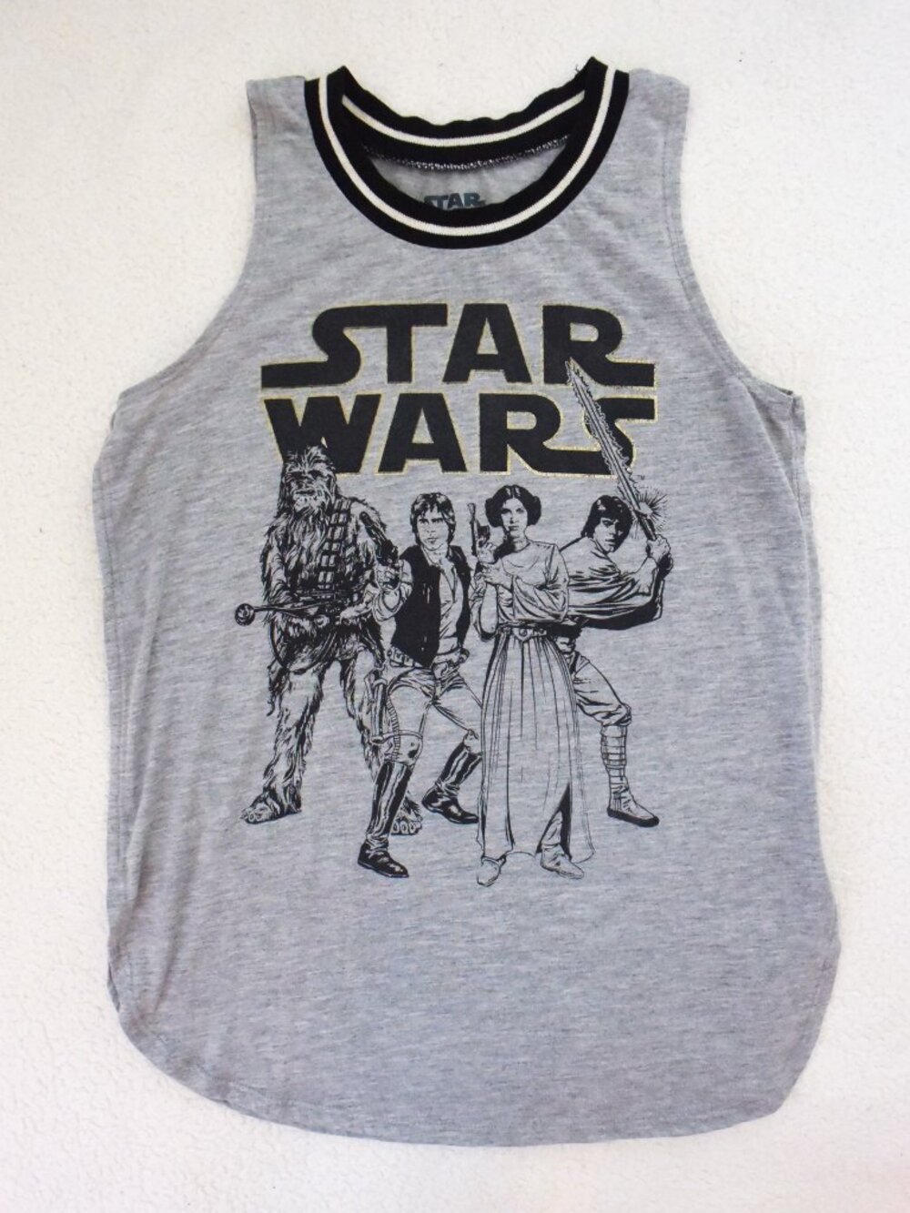 *Star Wars* Lucasfilm Gray Women's Tank Top - XSMALL